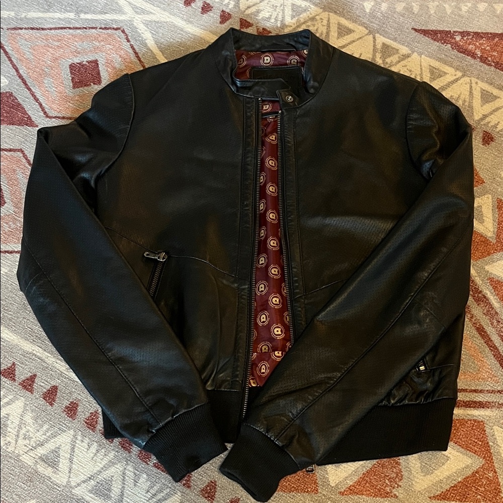 Women’s Black Leather Jacket